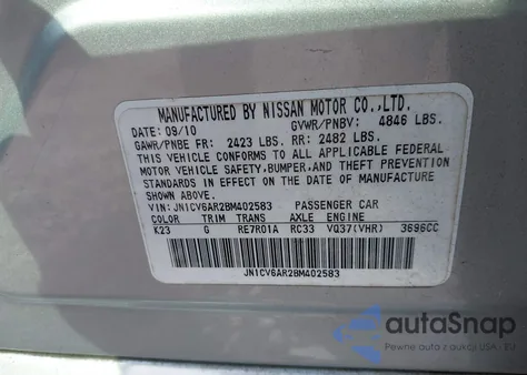 JN1CV6AR2BM402583
